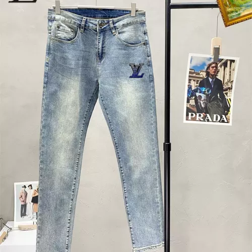 Replica Louis Vuitton LV Jeans For Men #1282280 $48.00 USD for Wholesale