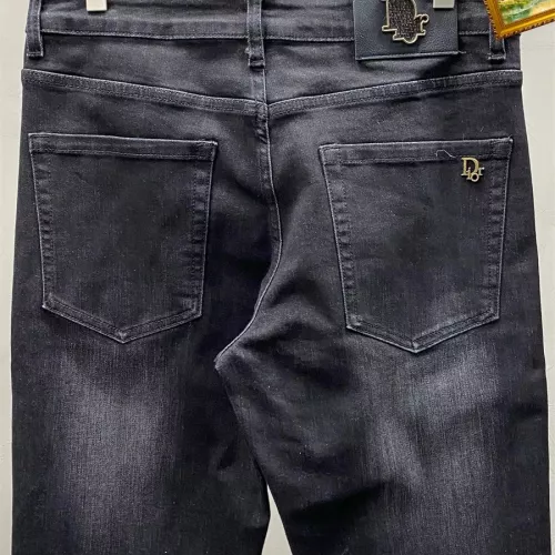 Replica Christian Dior Jeans For Men #1282297 $48.00 USD for Wholesale