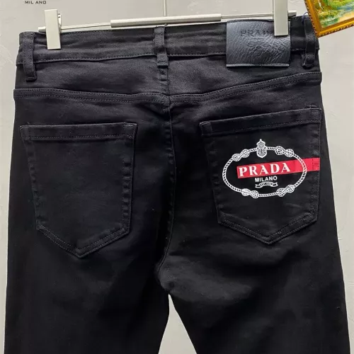 Replica Prada Jeans For Men #1282316 $48.00 USD for Wholesale