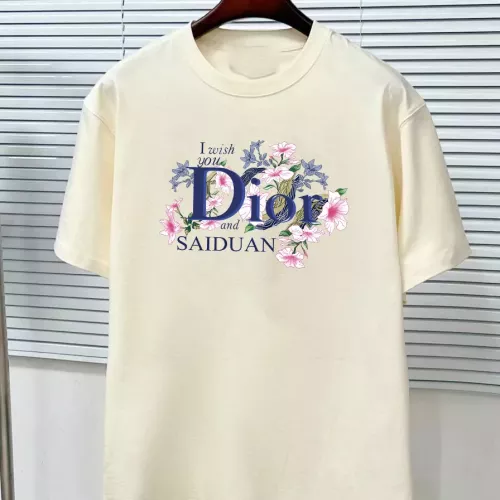 Christian Dior T-Shirts Short Sleeved For Unisex #1282323 $34.00 USD, Wholesale Replica Christian Dior T-Shirts