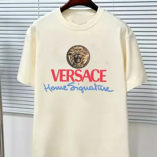 Versace T-Shirts Short Sleeved For Unisex #1282351 $34.00 USD, Wholesale Replica Versace T-Shirts