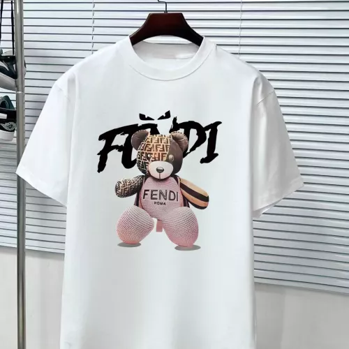 Fendi T-Shirts Short Sleeved For Unisex #1282353 $34.00 USD, Wholesale Replica Fendi T-Shirts