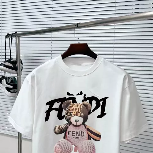 Replica Fendi T-Shirts Short Sleeved For Unisex #1282353 $34.00 USD for Wholesale