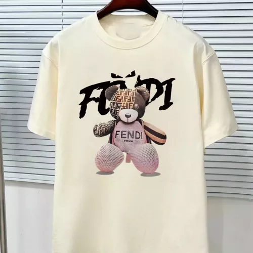 Fendi T-Shirts Short Sleeved For Unisex #1282356 $34.00 USD, Wholesale Replica Fendi T-Shirts