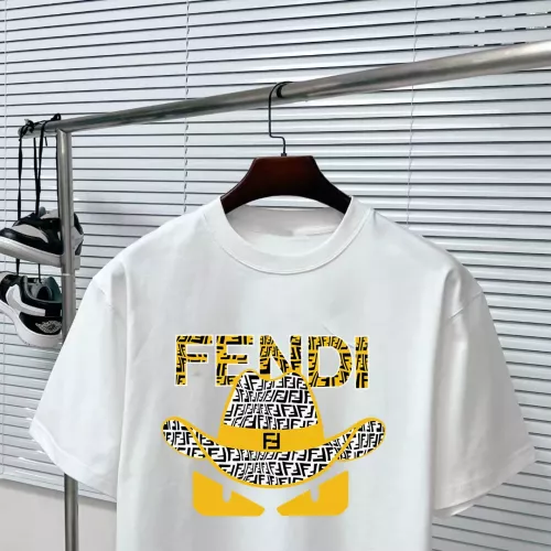 Replica Fendi T-Shirts Short Sleeved For Unisex #1282376 $34.00 USD for Wholesale