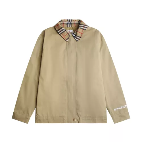 Burberry Jackets Long Sleeved For Unisex #1282504 $68.00 USD, Wholesale Replica Burberry Jackets