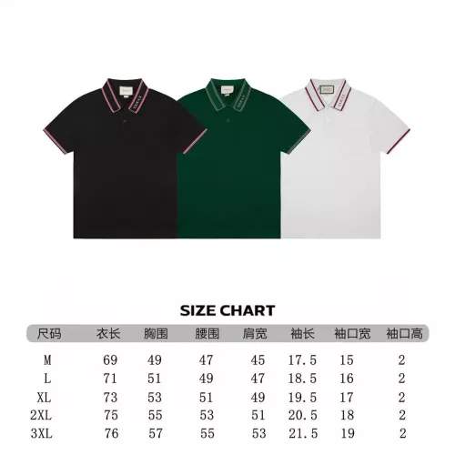 Replica Gucci T-Shirts Short Sleeved For Men #1282561 $38.00 USD for Wholesale