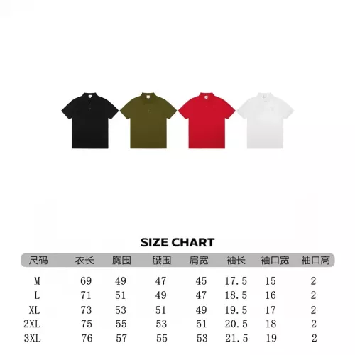 Replica Burberry T-Shirts Short Sleeved For Men #1282570 $38.00 USD for Wholesale