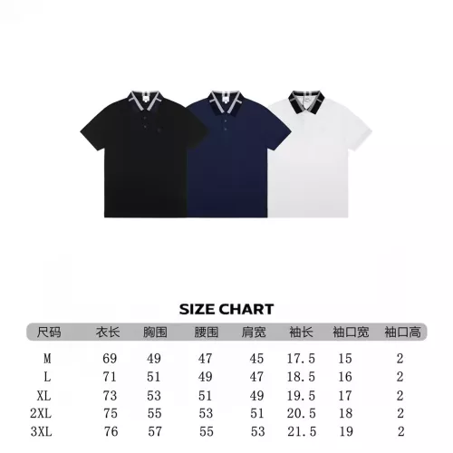 Replica Burberry T-Shirts Short Sleeved For Men #1282573 $38.00 USD for Wholesale