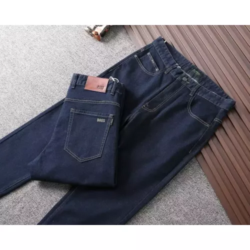 Replica Boss Jeans For Men #1282596 $42.00 USD for Wholesale