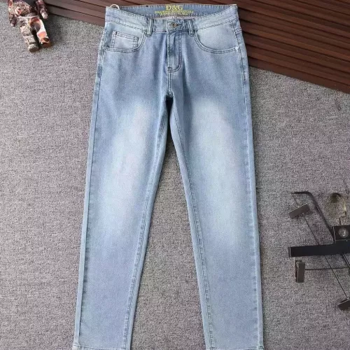 Replica Dolce & Gabbana D&G Jeans For Men #1282604 $42.00 USD for Wholesale