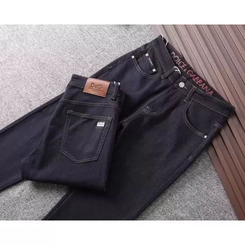 Replica Dolce & Gabbana D&G Jeans For Men #1282606 $42.00 USD for Wholesale