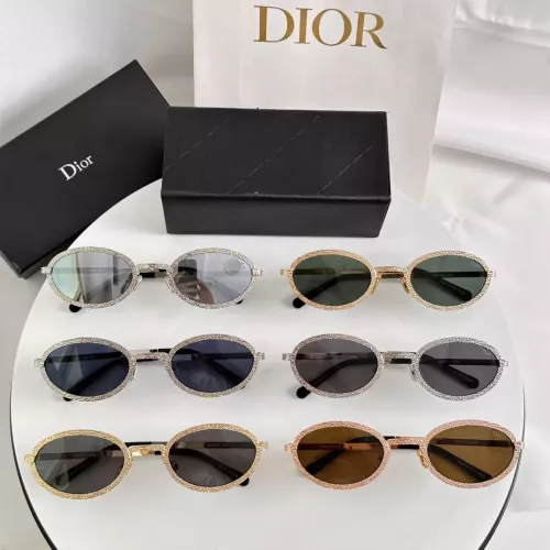 Replica Christian Dior AAA Quality Sunglasses #1282623 $52.00 USD for Wholesale