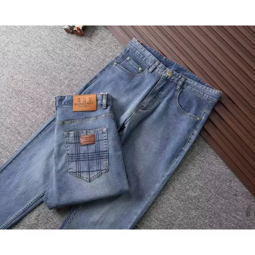 Replica Burberry Jeans For Men #1282626 $42.00 USD for Wholesale