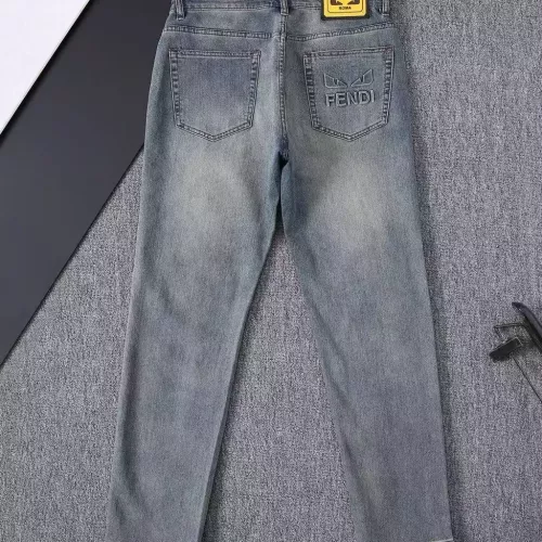 Replica Fendi Jeans For Men #1282650 $42.00 USD for Wholesale