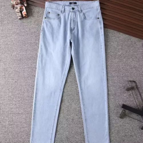 Replica Fendi Jeans For Men #1282652 $42.00 USD for Wholesale