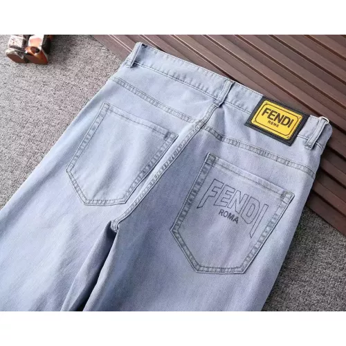 Replica Fendi Jeans For Men #1282652 $42.00 USD for Wholesale