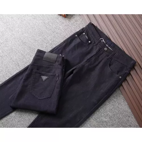 Replica Prada Jeans For Men #1282665 $42.00 USD for Wholesale