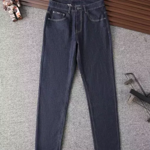 Replica Prada Jeans For Men #1282666 $42.00 USD for Wholesale