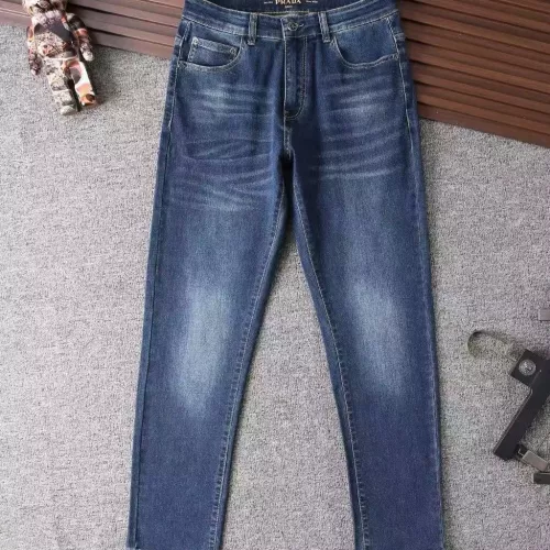 Replica Prada Jeans For Men #1282667 $42.00 USD for Wholesale