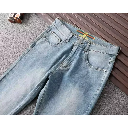 Replica Gucci Jeans For Men #1282670 $42.00 USD for Wholesale