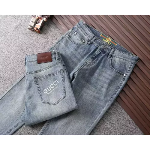 Replica Gucci Jeans For Men #1282671 $42.00 USD for Wholesale