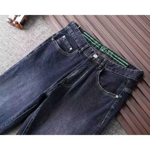 Replica Gucci Jeans For Men #1282717 $42.00 USD for Wholesale