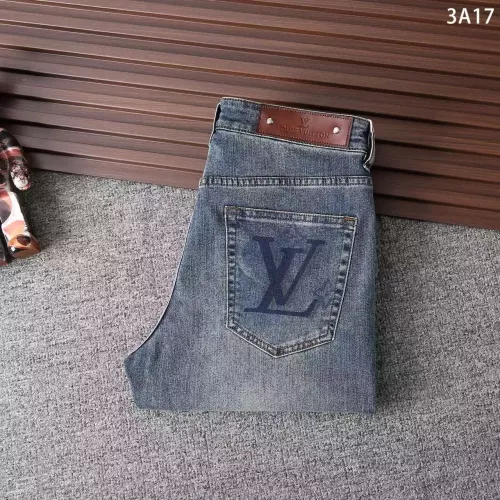 Louis Vuitton LV Jeans For Men #1282736 $42.00 USD, Wholesale Replica Louis Vuitton LV Jeans