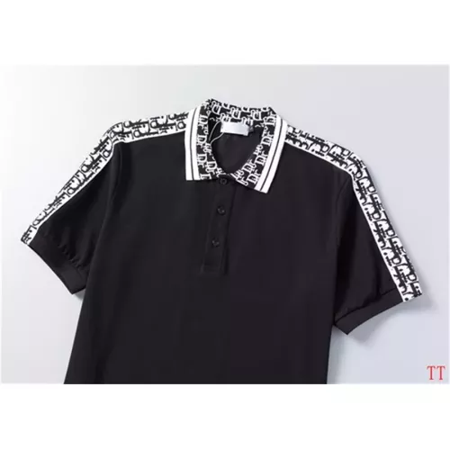 Replica Christian Dior T-Shirts Short Sleeved For Men #1282744 $39.00 USD for Wholesale