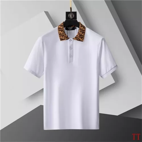 Fendi T-Shirts Short Sleeved For Men #1282745 $39.00 USD, Wholesale Replica Fendi T-Shirts