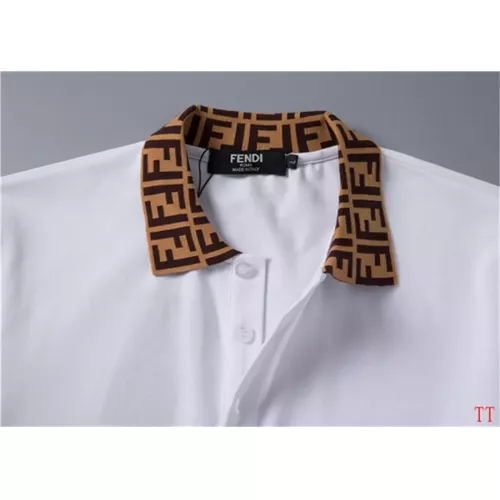 Replica Fendi T-Shirts Short Sleeved For Men #1282745 $39.00 USD for Wholesale