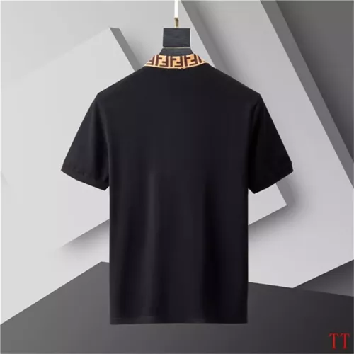 Replica Fendi T-Shirts Short Sleeved For Men #1282746 $39.00 USD for Wholesale