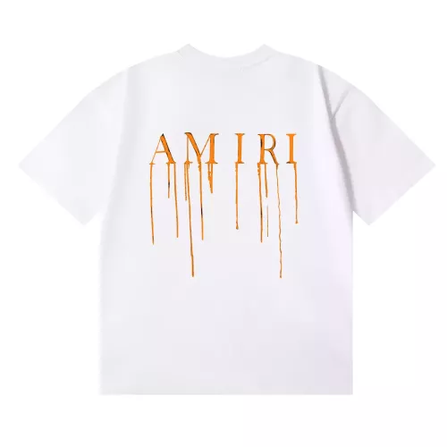 Replica Amiri T-Shirts Short Sleeved For Unisex #1282761 $29.00 USD for Wholesale