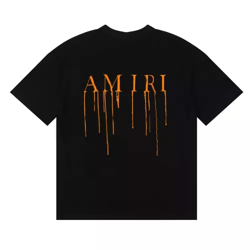 Replica Amiri T-Shirts Short Sleeved For Unisex #1282762 $29.00 USD for Wholesale