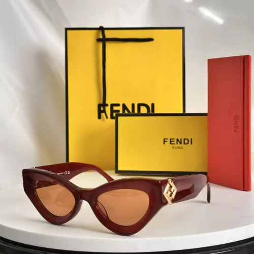 Fendi AAA Quality Sunglasses #1282899 $60.00 USD, Wholesale Replica Fendi AAA Quality Sunglasses