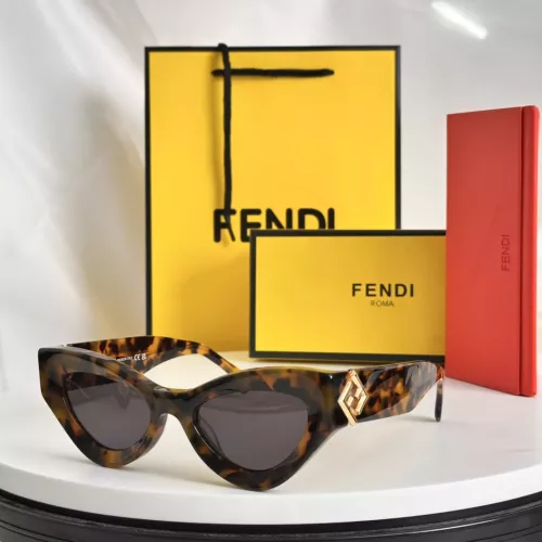 Fendi AAA Quality Sunglasses #1282902 $60.00 USD, Wholesale Replica Fendi AAA Quality Sunglasses