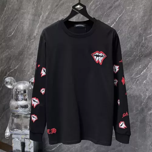 Chrome Hearts T-Shirts Long Sleeved For Unisex #1282908 $42.00 USD, Wholesale Replica Chrome Hearts T-Shirts