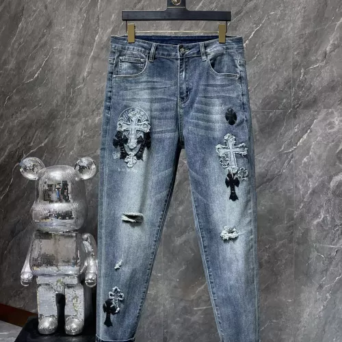 Chrome Hearts Jeans For Unisex #1282909 $64.00 USD, Wholesale Replica Chrome Hearts Jeans