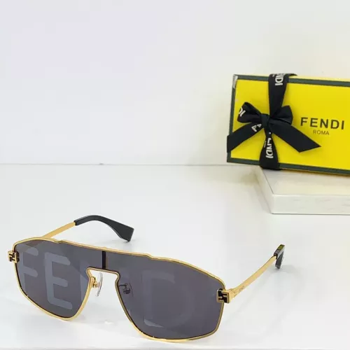 Fendi AAA Quality Sunglasses #1282913 $64.00 USD, Wholesale Replica Fendi AAA Quality Sunglasses