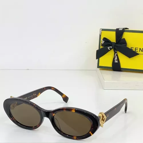 Fendi AAA Quality Sunglasses #1282918 $52.00 USD, Wholesale Replica Fendi AAA Quality Sunglasses