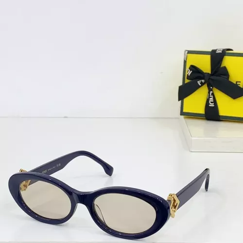 Fendi AAA Quality Sunglasses #1282921 $52.00 USD, Wholesale Replica Fendi AAA Quality Sunglasses