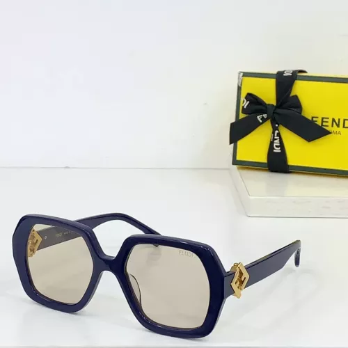 Fendi AAA Quality Sunglasses #1282930 $52.00 USD, Wholesale Replica Fendi AAA Quality Sunglasses