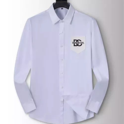 Dolce &amp; Gabbana D&amp;G Shirts Long Sleeved For Men #1282941 $40.00 USD, Wholesale Replica Dolce &amp; Gabbana D&amp;G Shirts