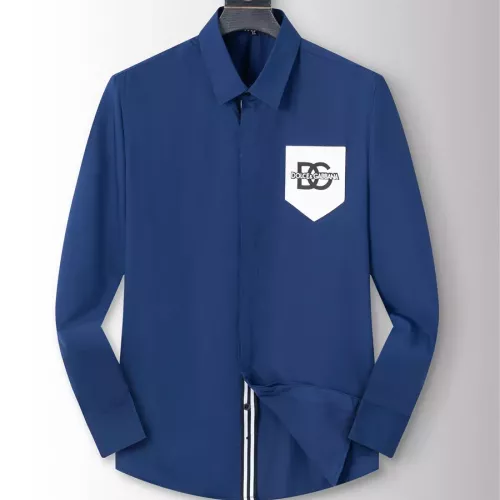 Dolce &amp; Gabbana D&amp;G Shirts Long Sleeved For Men #1282943 $40.00 USD, Wholesale Replica Dolce &amp; Gabbana D&amp;G Shirts