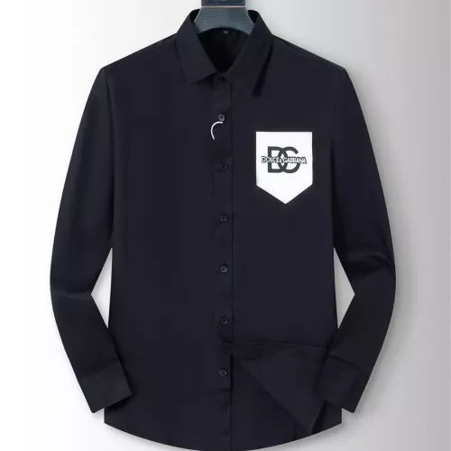 Dolce &amp; Gabbana D&amp;G Shirts Long Sleeved For Men #1282944 $40.00 USD, Wholesale Replica Dolce &amp; Gabbana D&amp;G Shirts