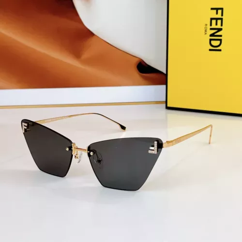 Fendi AAA Quality Sunglasses #1282945 $60.00 USD, Wholesale Replica Fendi AAA Quality Sunglasses