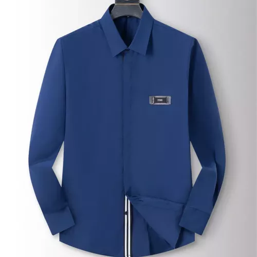 Fendi Shirts Long Sleeved For Men #1282957 $40.00 USD, Wholesale Replica Fendi Shirts