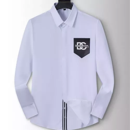 Dolce &amp; Gabbana D&amp;G Shirts Long Sleeved For Men #1282965 $40.00 USD, Wholesale Replica Dolce &amp; Gabbana D&amp;G Shirts