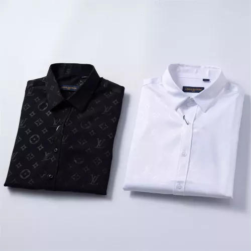 Replica Louis Vuitton LV Shirts Long Sleeved For Men #1282970 $40.00 USD for Wholesale