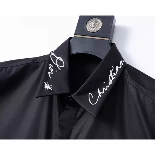 Replica Christian Dior Shirts Long Sleeved For Men #1282973 $48.00 USD for Wholesale